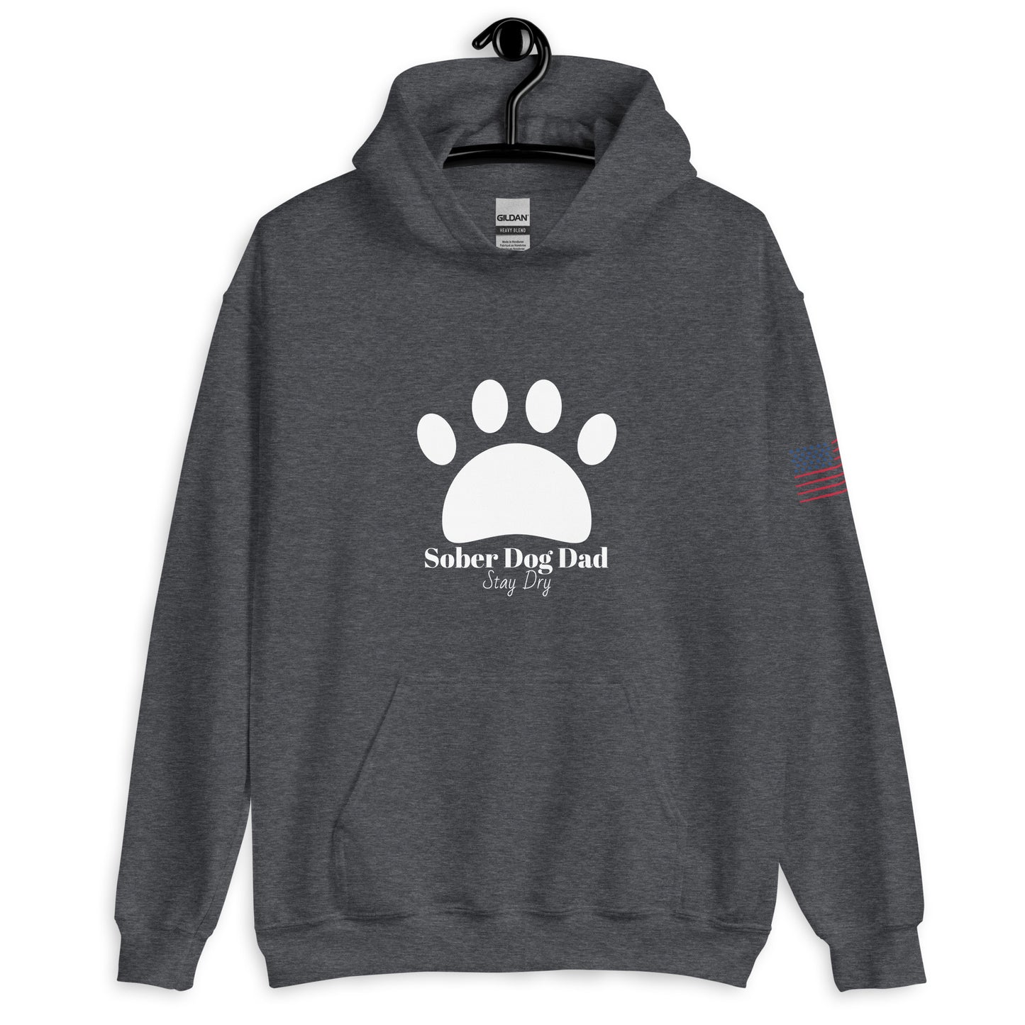 Sober Dog Dad-Stay Dry™ Unisex Hoodie