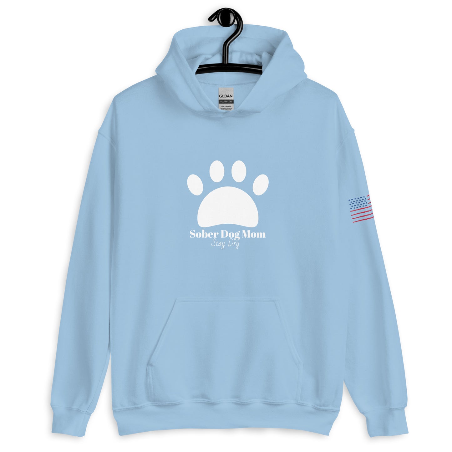 Sober Dog Mom-Stay Dry™ Unisex Hoodie