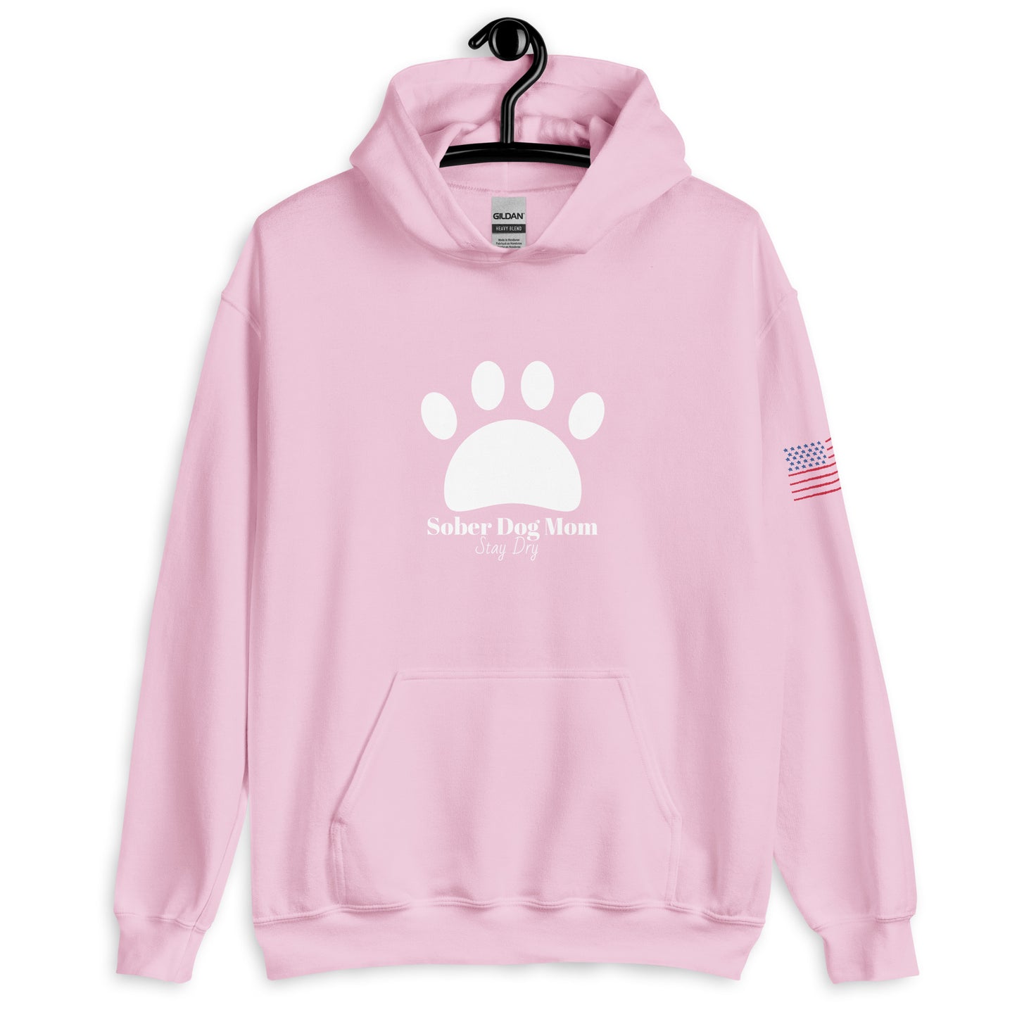 Sober Dog Mom-Stay Dry™ Unisex Hoodie