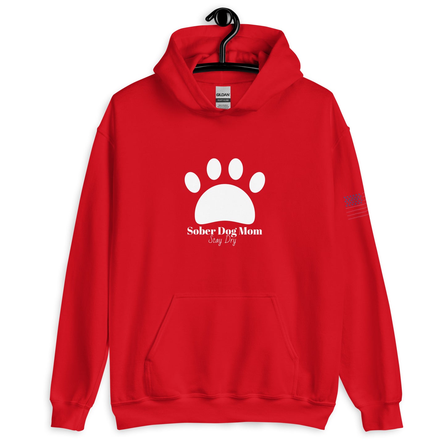 Sober Dog Mom-Stay Dry™ Unisex Hoodie